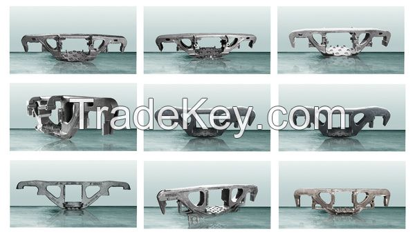 high quality bogie frame of freight wagon