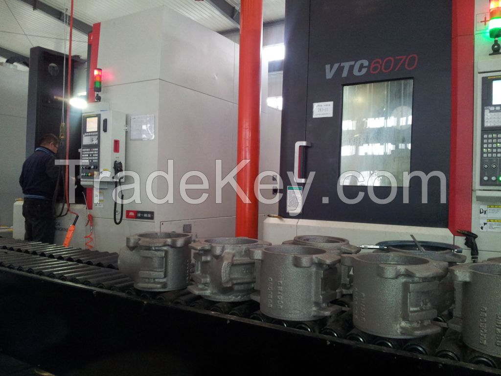 forged aluminum alloy axle box for high speed train