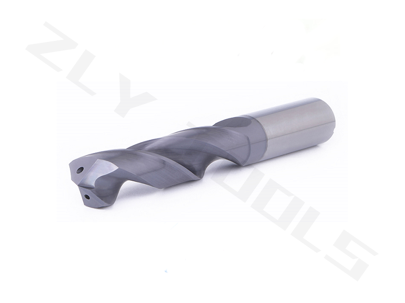 Solid carbide twist drill for stainless steel - drill depth 3X twist drill bit with internal coolant