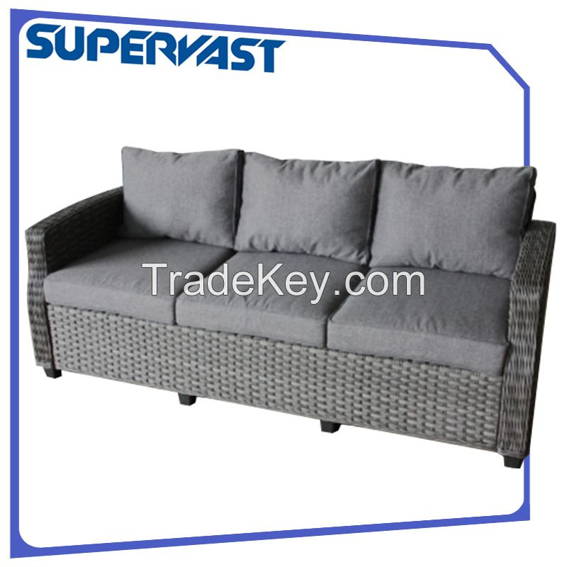 Rattan sofa conversation set