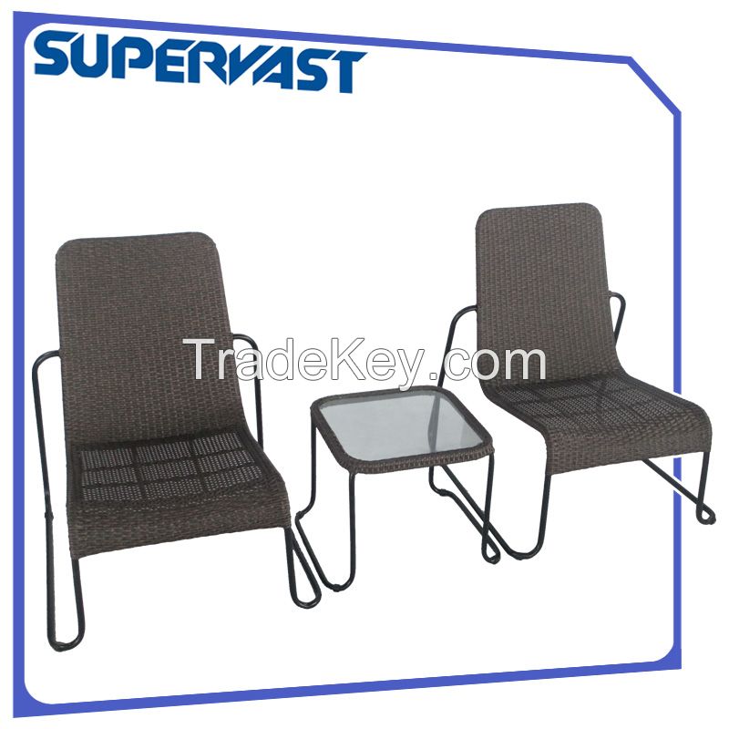 3pc wicker chat set