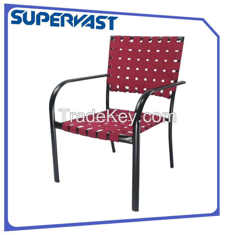 Metro weave dining chair