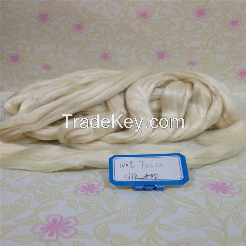 Cheap Price In Stock 100% Tussah Silk Top
