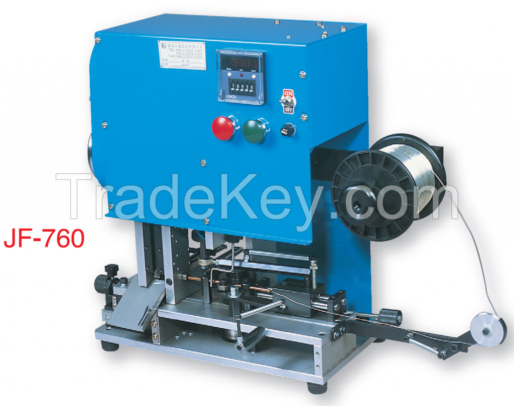 JF-760 jumper wire forming machine without any waste wires