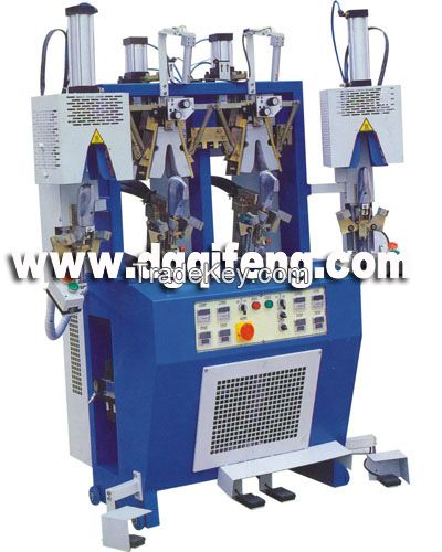 QF-418 Two cold and hot counter moulding machine