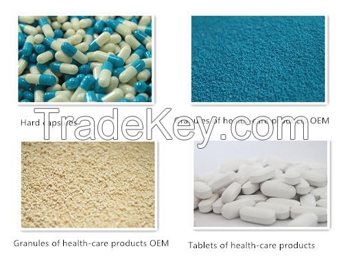 Granules of health-care products OEM