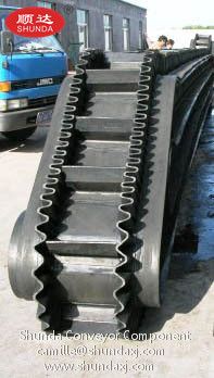 Corrugated Sidewall Rubber Conveyor Belt