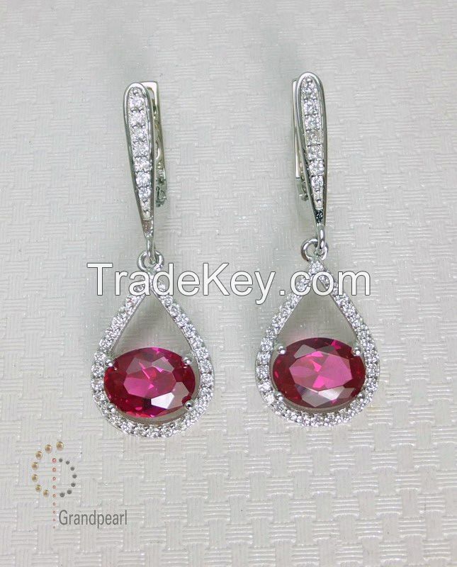 925 Sterling Silver Earring S005RE