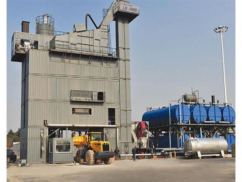 environment friendly asphalt mix plant