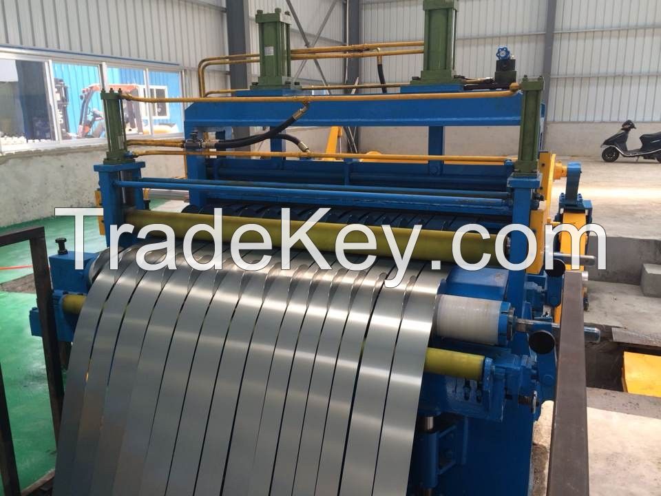 sheet steel strip slitting machine