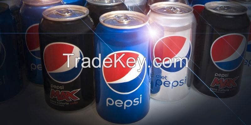 All Products of Pepsi , 350ml Cans and Bottles PET , 1L , 1.5L , 2L, 355ml Cans , 500ml