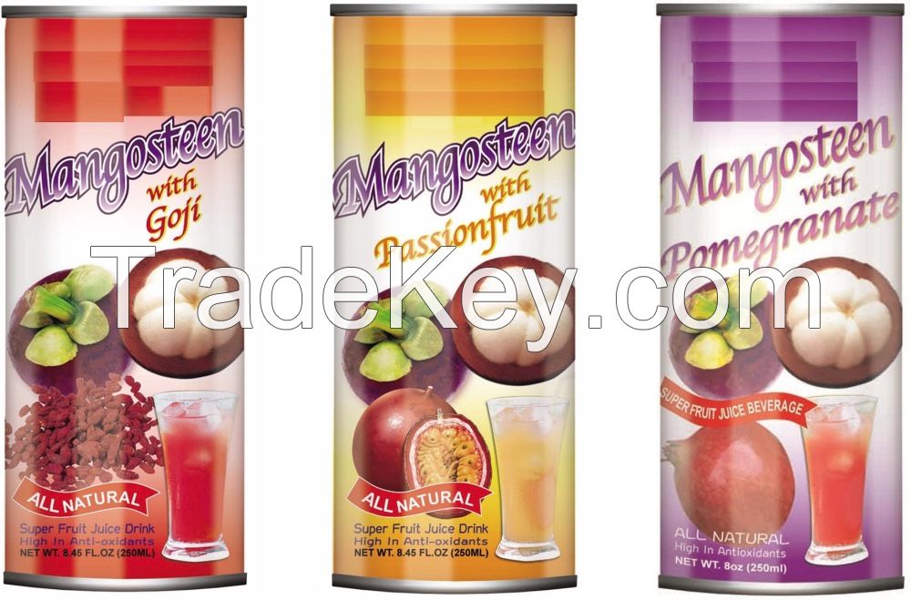 Canned Mangosteen with Natural Juice