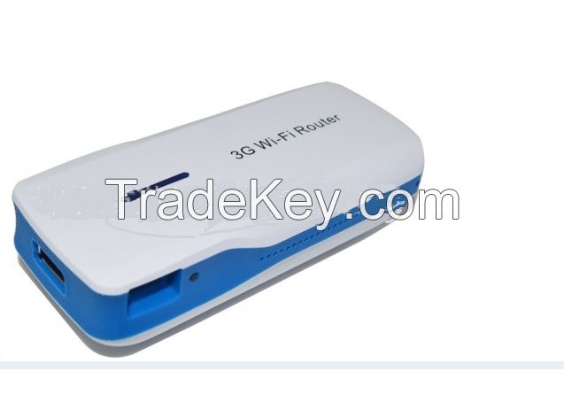 3G wifi router phone charger