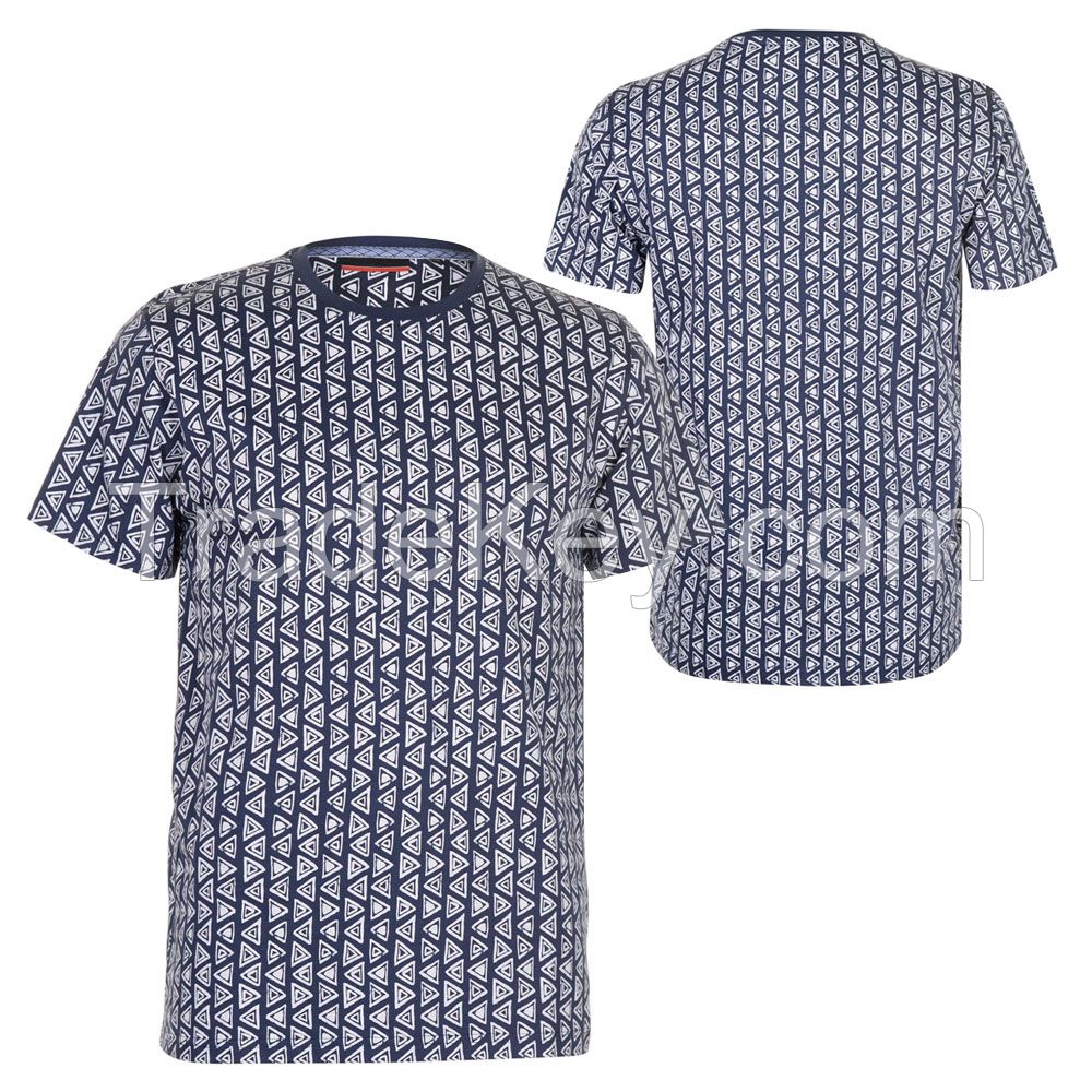 Custom sublimation printed t shirt 100% polyester