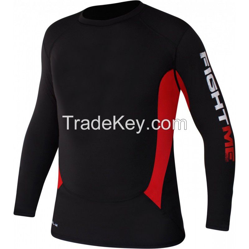 Customized design unisex rash guard, custom printed rash guard, custom sublimated rashguard