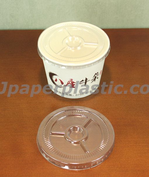 transparent flat lid, paper bowl lid, salad bowl lid