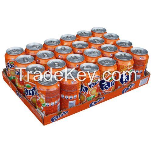 Fanta/Orange Can (330ml) - 24 Pack
