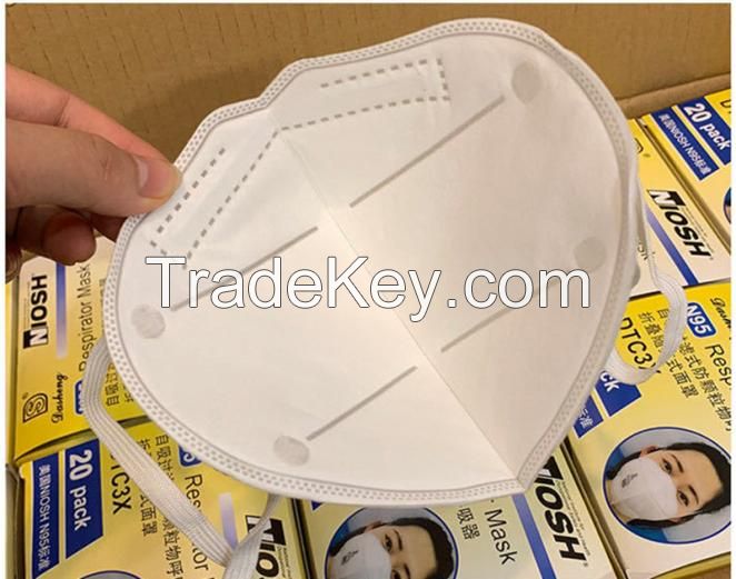 N95 Respirator Mask NIOSH / CE / FDA Approval