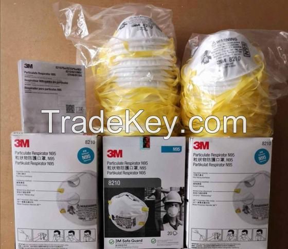 3M 8210 N95 Particulate Respirator Face Mask