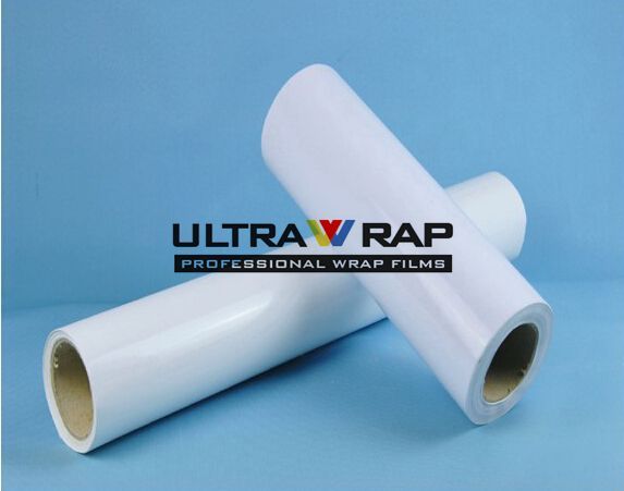 Ultrawrap white printing self adhesive vinyl