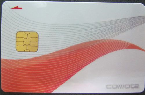 reprinted plastic contact ic cards