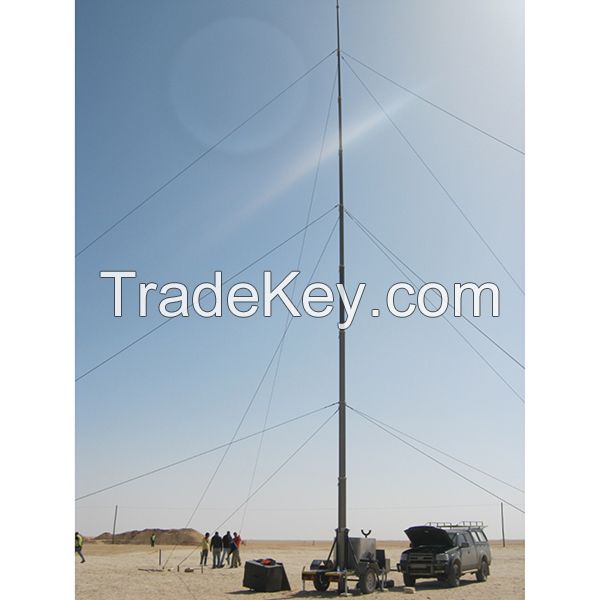 21m Pneumatic Telescopic Mast for mobile telecommunication towers PHT-90111210