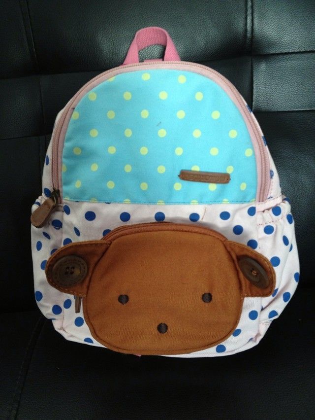 cute dog pattern school bag , kid bag , backpack