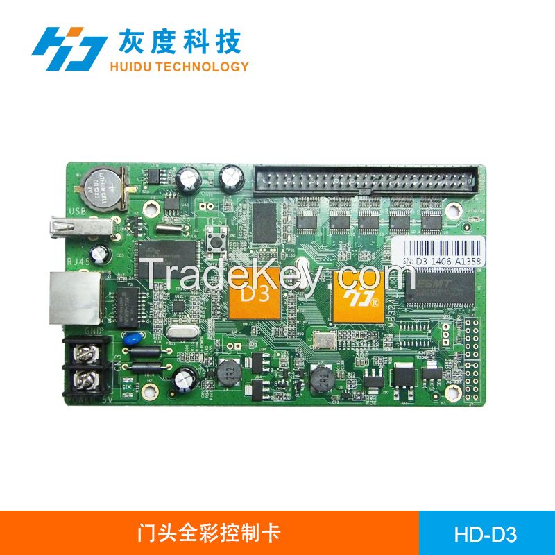full color asynchronous video led display sending card