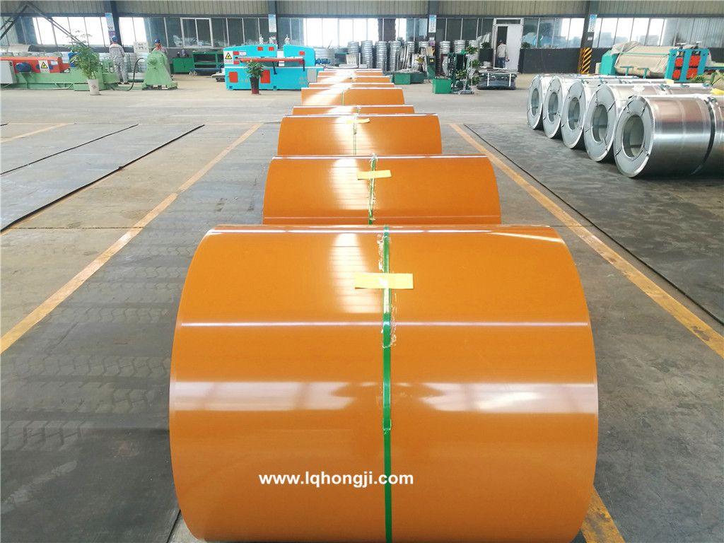RAL Color coated steel coil ppgi sheet in coil for construction roofing building