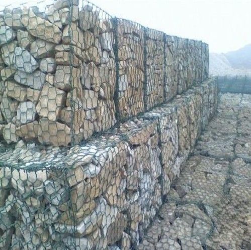 10X12cm Galvanized Rockfall Netting/Rock Protect Gabion Netting/Stone Cage Netting