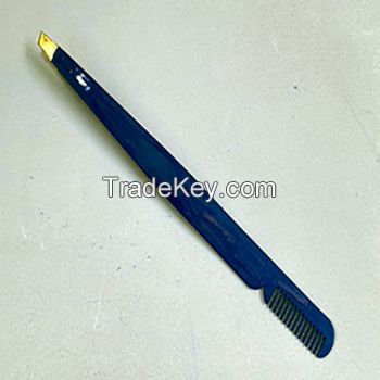 Eyebrow Tweezers set with comb