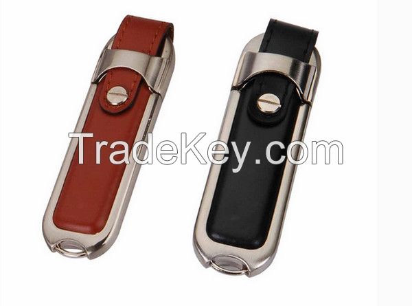 High End Promotional Gift PU leather usb stick /flash drive/memory stick