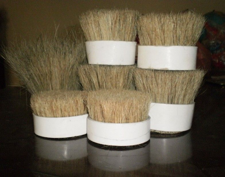 dyed cheap natural brush bristles