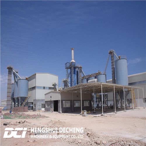 Gypsum powder production line