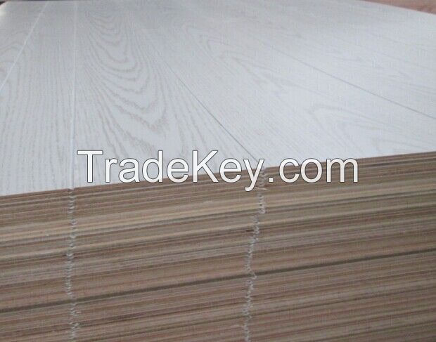 Grooves Decorative Paper Commercial Plywood