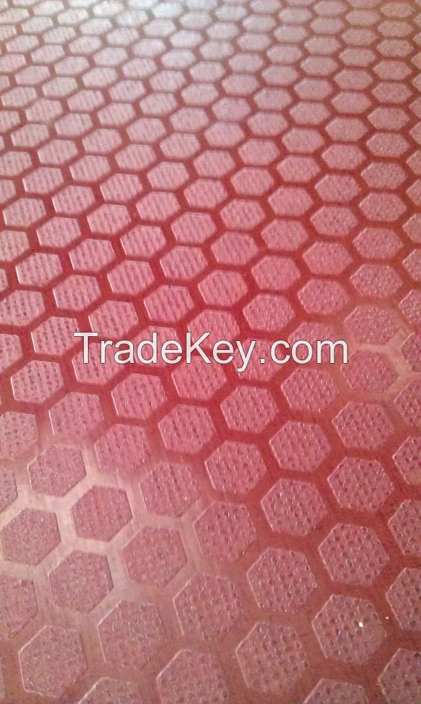 Anti-Slip Red Film Face Plywood For Concrete Formwork