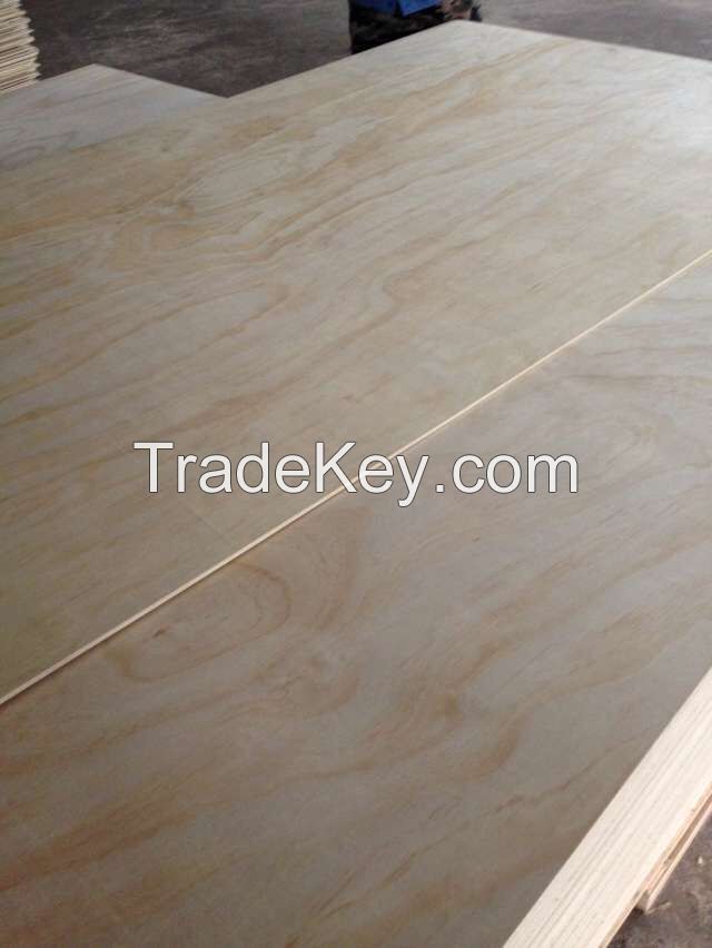 WBP Phenolic Glue Pine Plywood For Construction