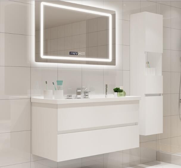 sell high quality MFC customized bathroom vanities