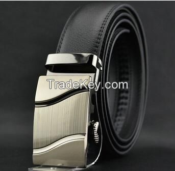 sell men's belt genuine leather belt fashion strap alloy buckle fashion business