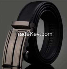 sell mens belt leather Waist with removable buckle business and fashion