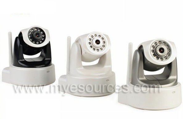 P2P 720P Megapixel HD Wireless/WiFi Pan Tilt IP Camera Baby Monitor Home Use Nanny Camera Support Video Record & Mobile Phone