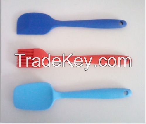 Silicone Spatula Spoon Brush 3 Sets Cooking Tool Utensil Tool Set Cooking Kit
