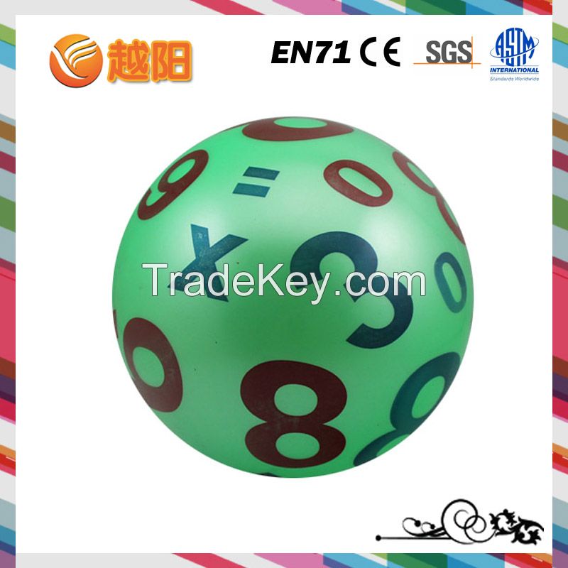 PVC Inflatable Puzzle Ball for Baby Learing