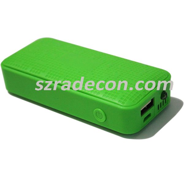 4800 mAh USB Power Bank with LED Flashlight from Shenzhen Manufacturer