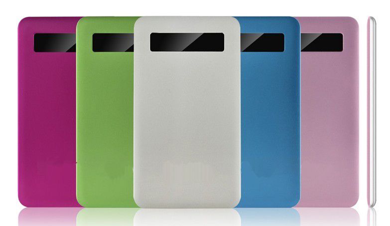 4000 mAh Super Thin Polymer Power Bank 7.5mm Thick