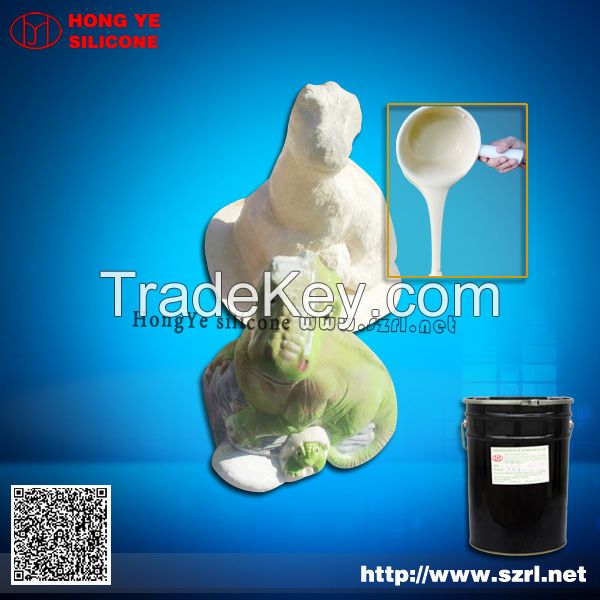 mold making silicone rubber for plaster statue