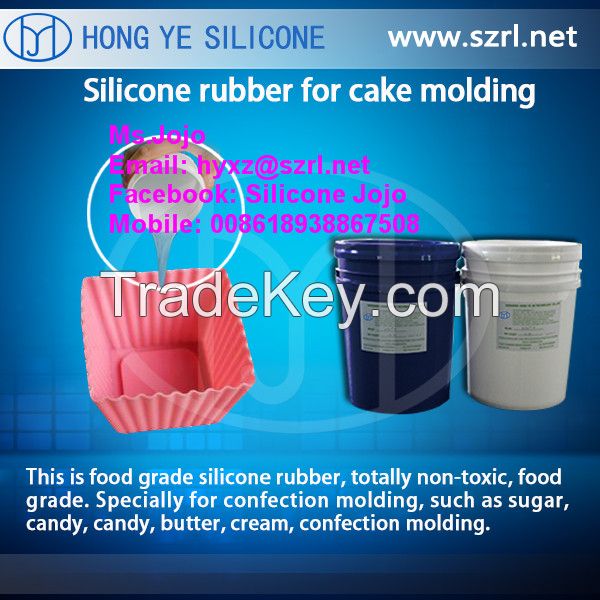 Sell Addition cure silicone rubber for cake molds