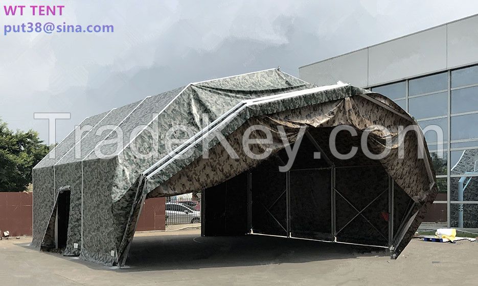 military hangar tent for military warehouse and military show