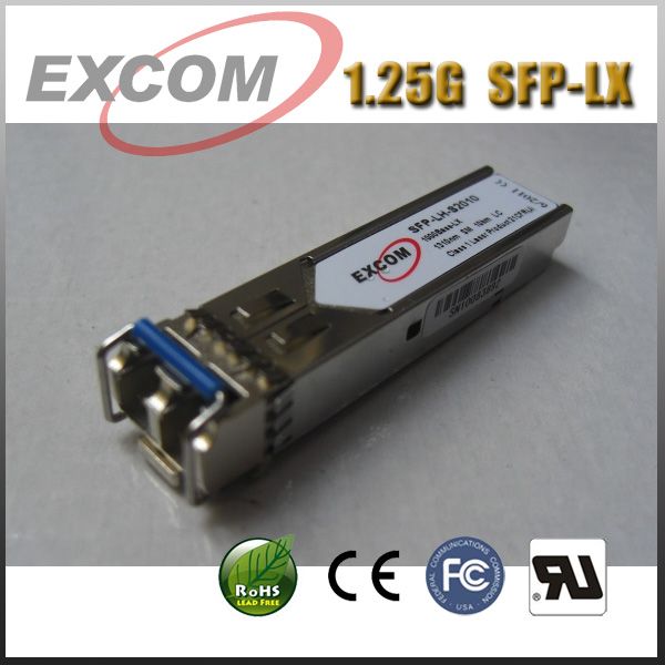 Sell GLC-LX-SM SFP fiber optic transceiver module 1000BASE-LX SMF 1310nm 10km LC