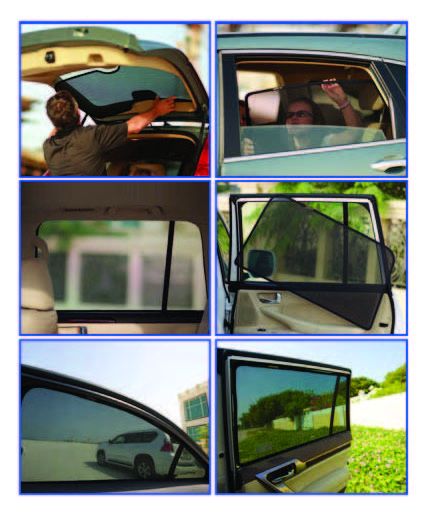 Vehicle Sun Shades with 3D technology